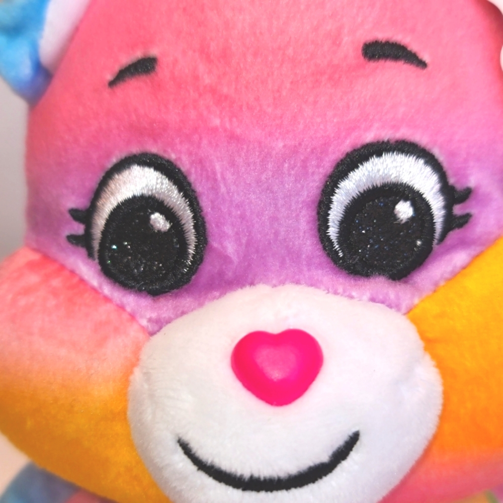 Rainbow Care Bear Doll 2023 BNWT 11" - Picture 2 of 7